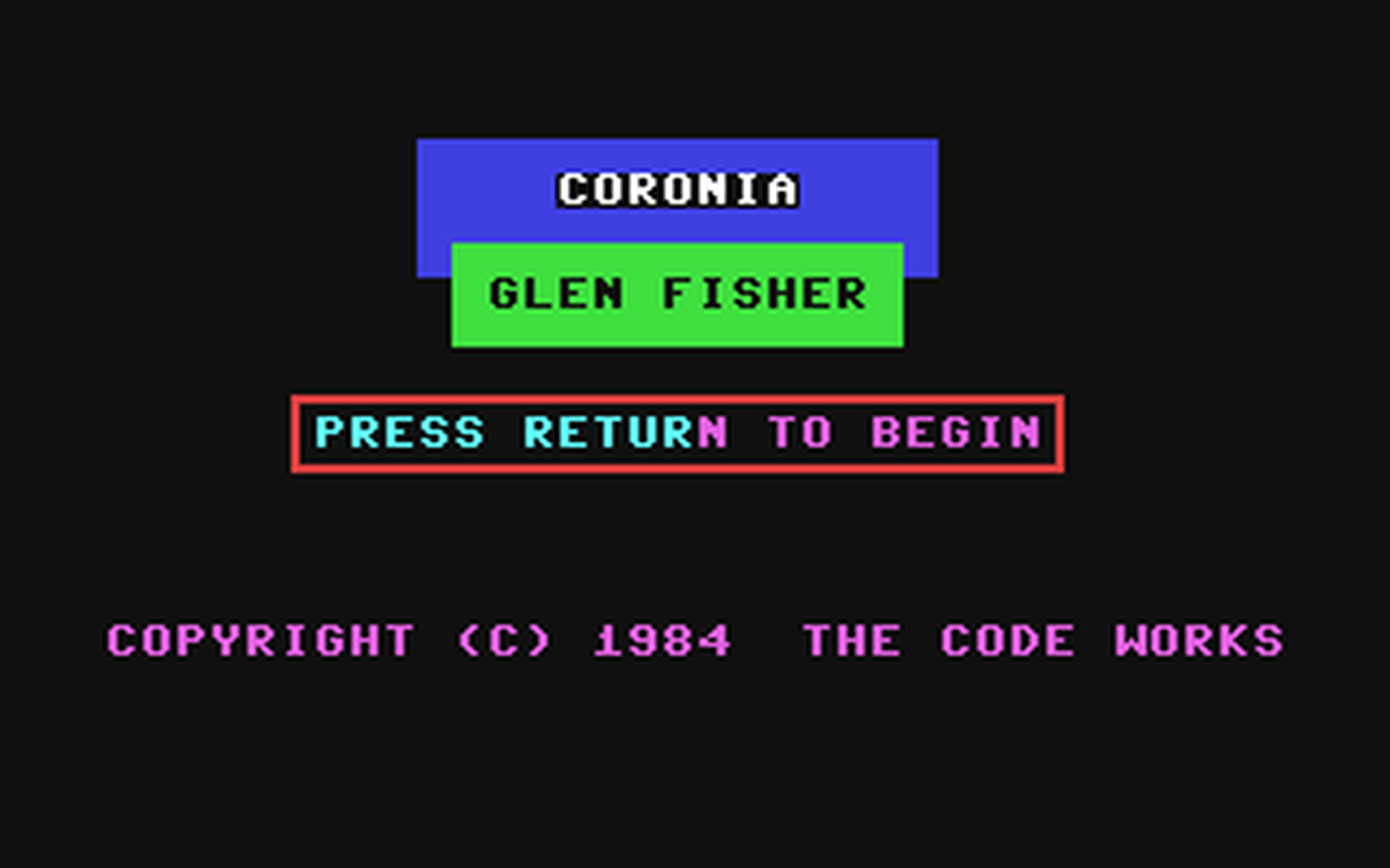 C64 GameBase Coronia Warner_Books,_Inc. 1984