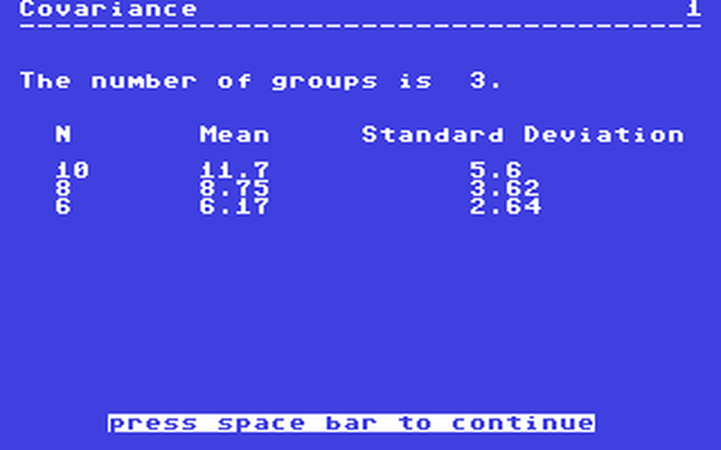 C64 GameBase Covariance Commodore_Educational_Software 1982