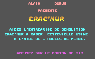 C64 GameBase Crac'_mur Hebdogiciel 1986