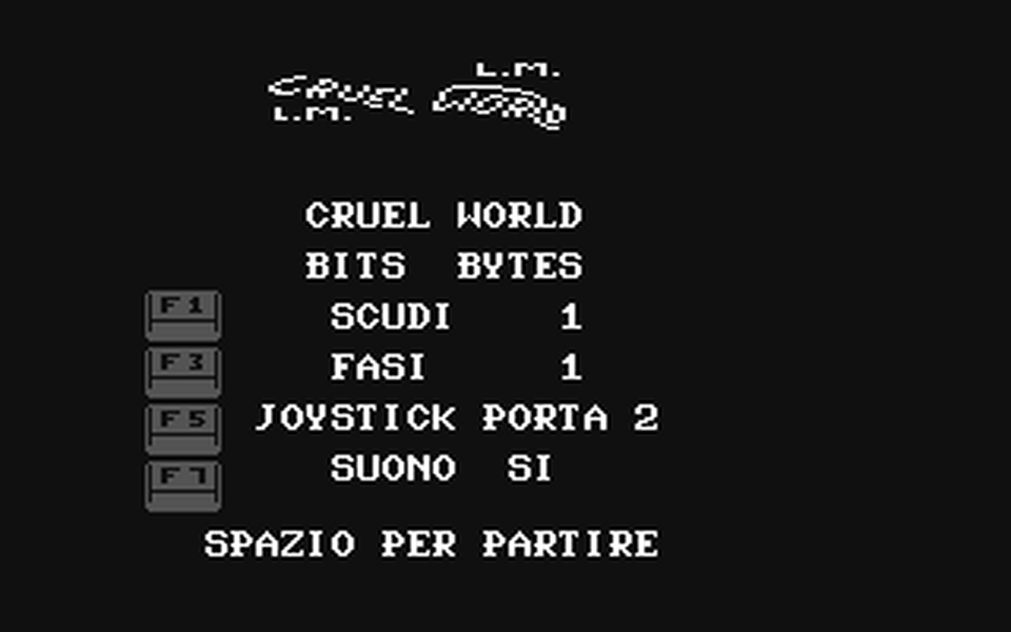 C64 GameBase Cruel_World Linguaggio_Macchina/TuttoComputer 1985