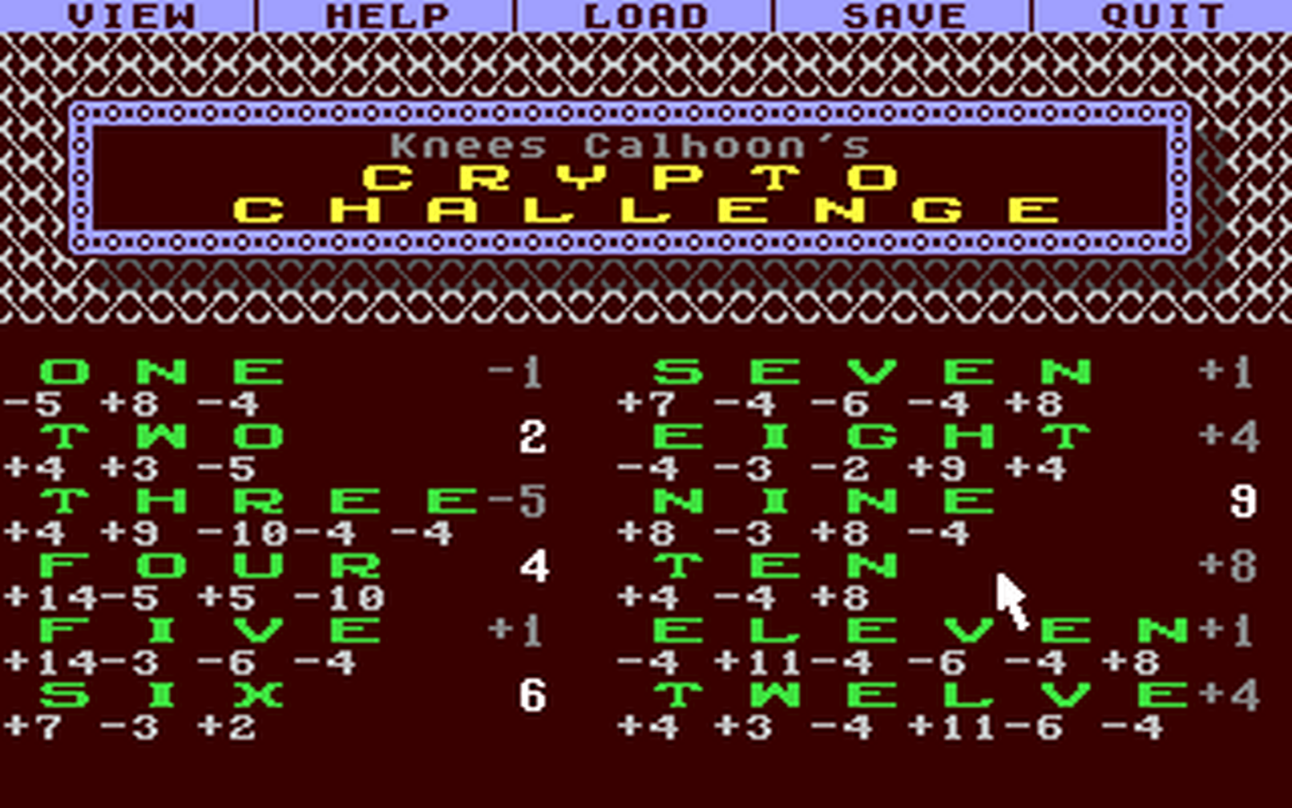 C64 GameBase Crypto_Challenge Loadstar/J_&_F_Publishing,_Inc. 1997