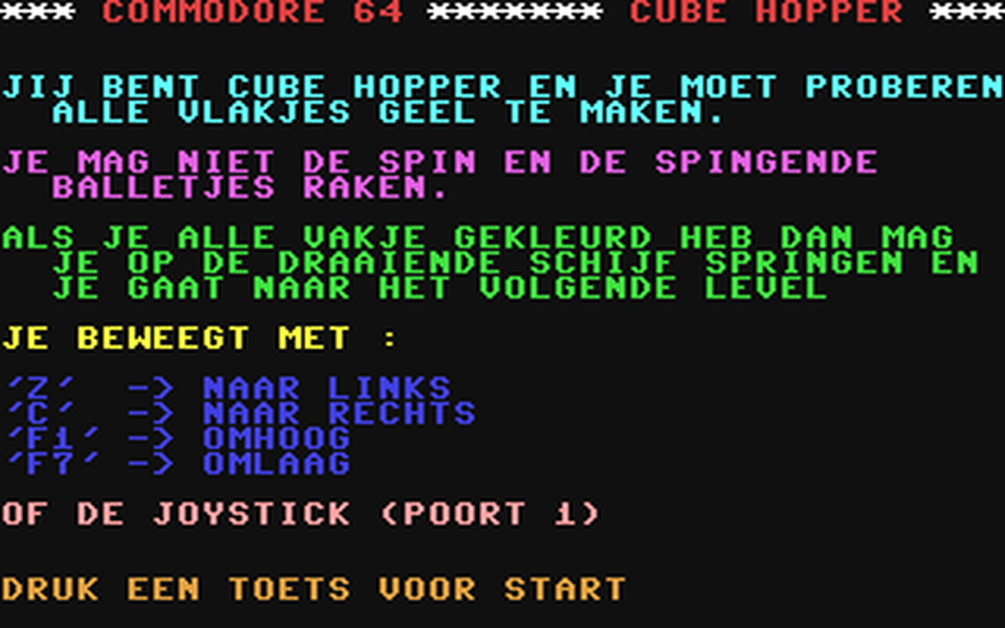 C64 GameBase Cube_Hopper Courbois_Software 1984