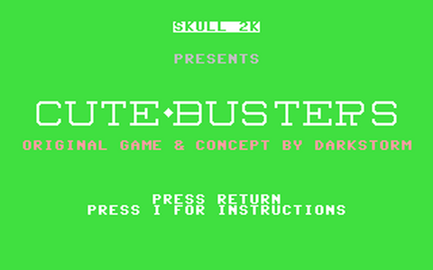 C64 GameBase Cute_Busters (Public_Domain)