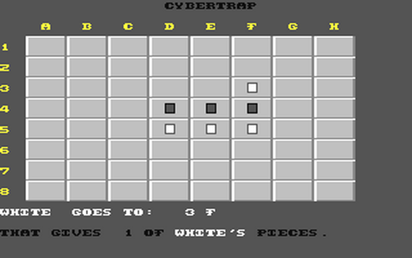 C64 GameBase Cybertrap SAS_Designs 1987