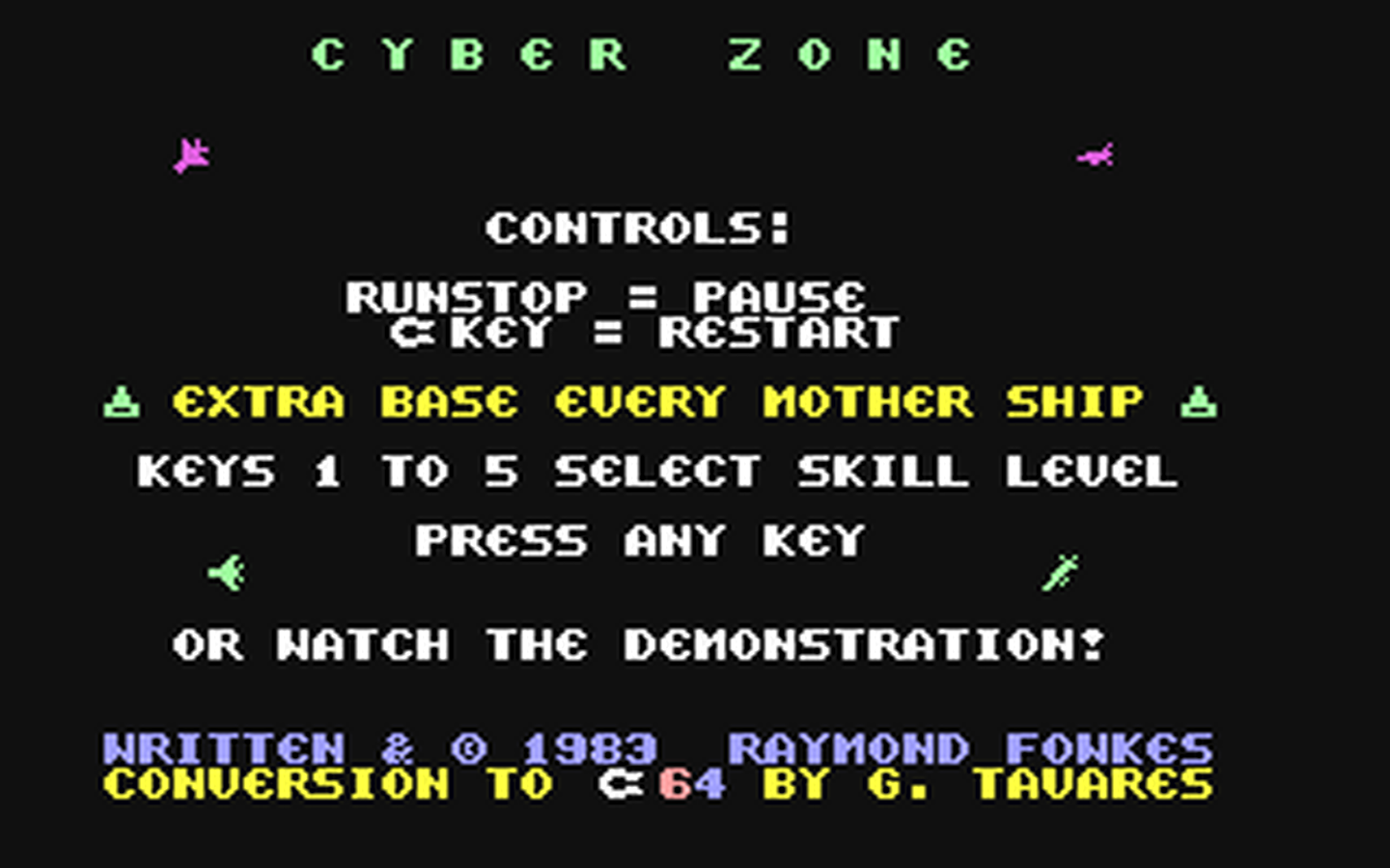 C64 GameBase Cyberzone OziSoft 1985