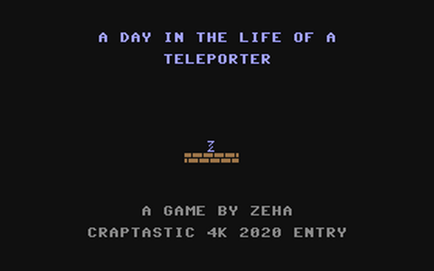 C64 GameBase Day_in_the_Life_of_a_Teleporter,_A Reset_Magazine 2020