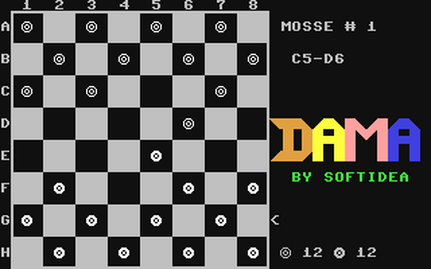 C64 GameBase Dama Gruppo_Editoriale_Jackson/VideoBasic 1985