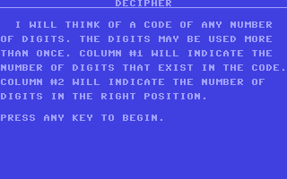 C64 GameBase Decipher