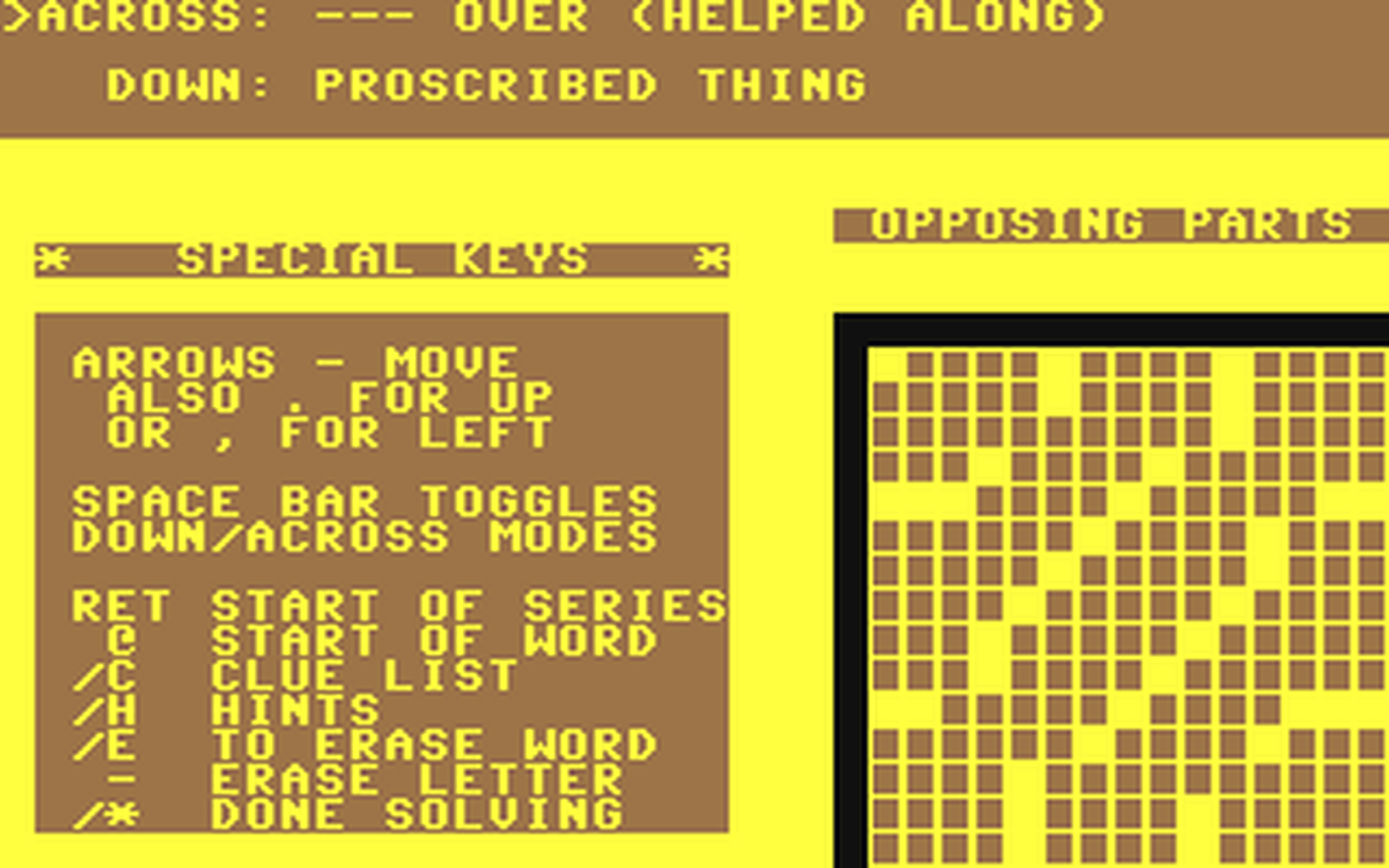 C64 GameBase Dell_Crossword_Puzzles_-_Volume_III ShareData,_Inc. 1987