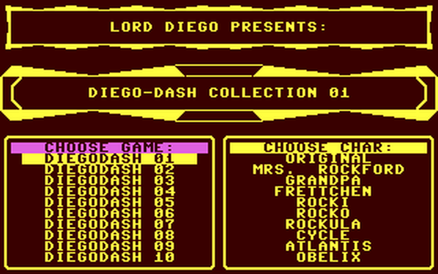 C64 GameBase Diego-Dash_Collection_01 (Not_Published)