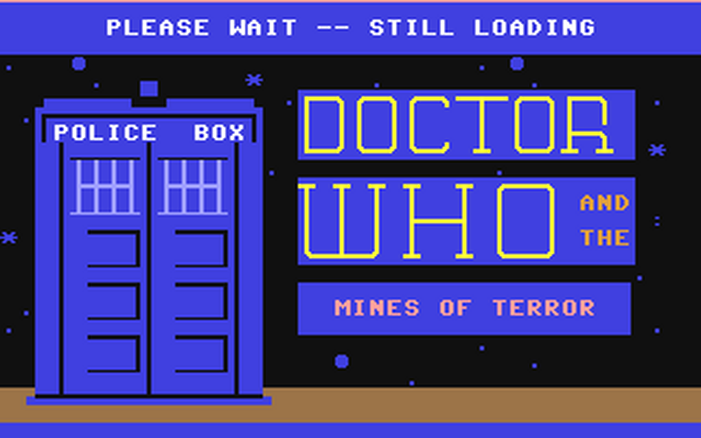 C64 GameBase Doctor_Who_and_the_Mines_of_Terror Micro_Power 1986