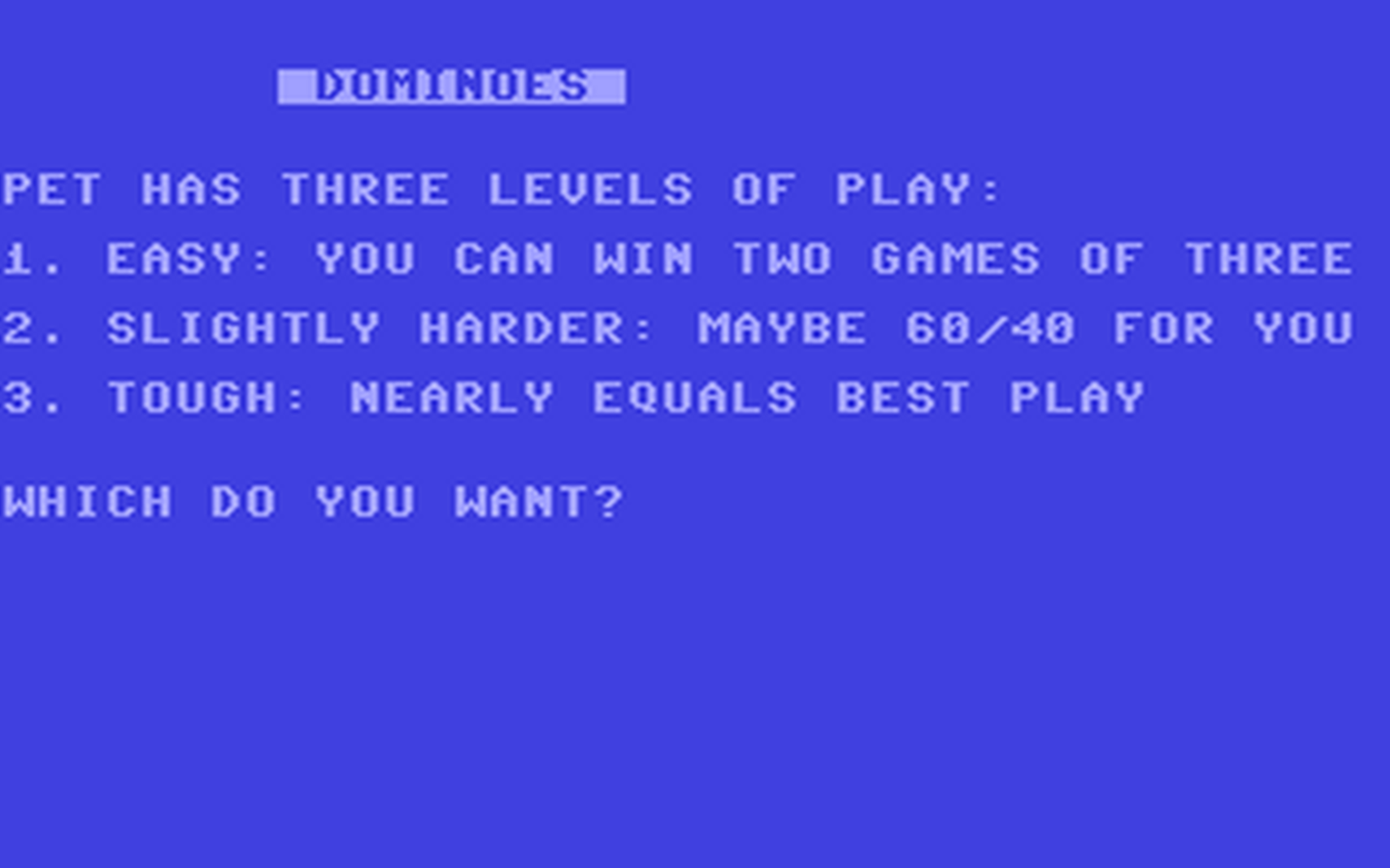 C64 GameBase Dominoes (Public_Domain) 1983