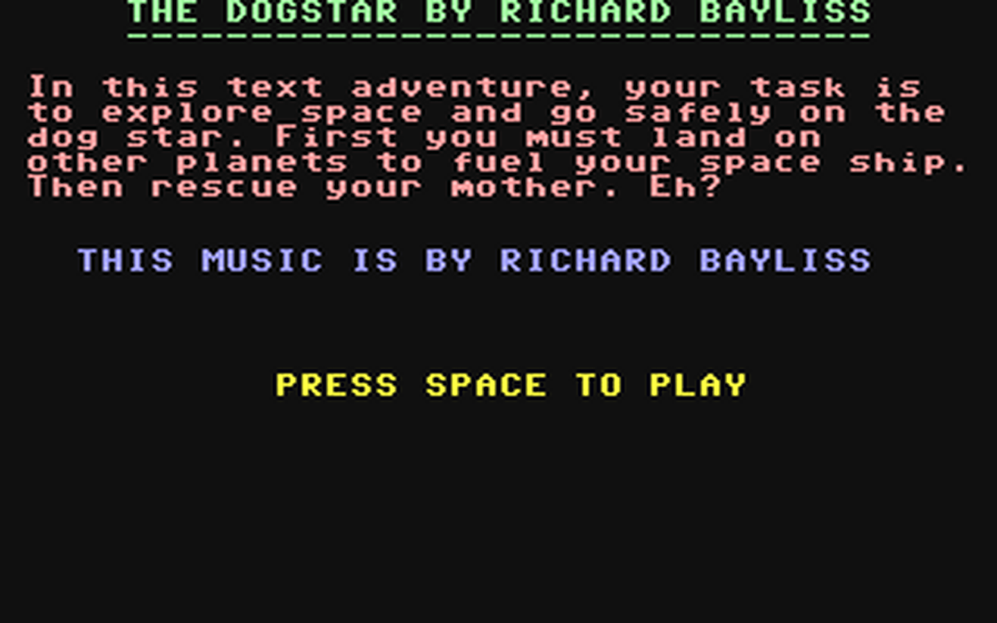 C64 GameBase Dogstar,_The Binary_Zone_PD 1997