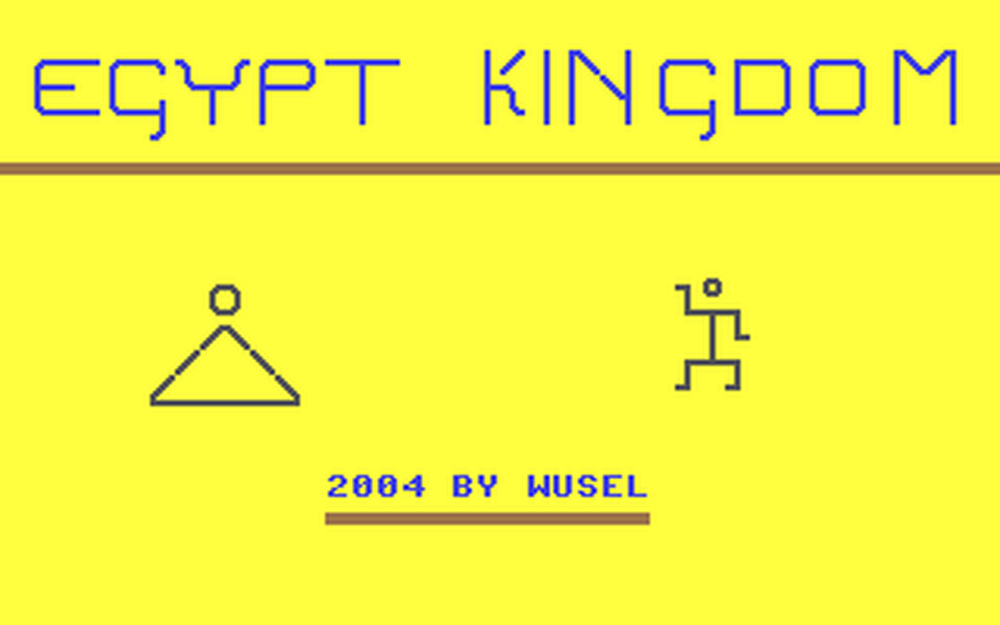 C64 GameBase Egypt_Kingdom (Public_Domain) 2004
