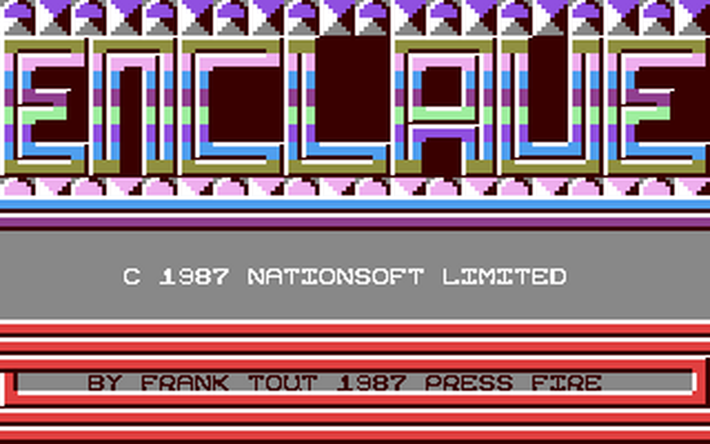 C64 GameBase Enclave Nationsoft_Ltd. 1987