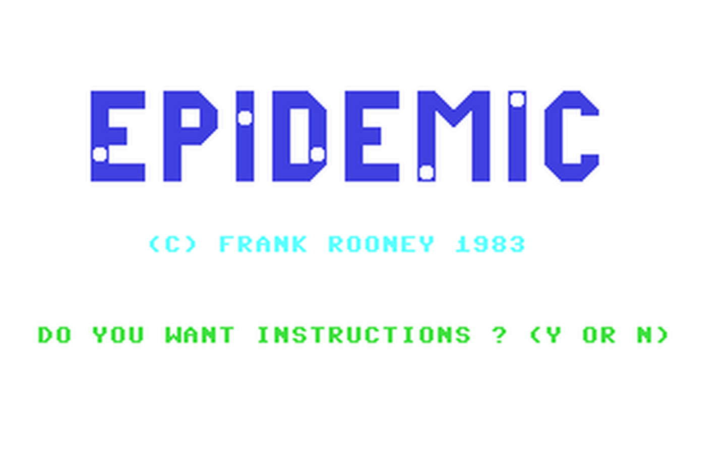 C64 GameBase Epidemic Commodore_User_ 1985