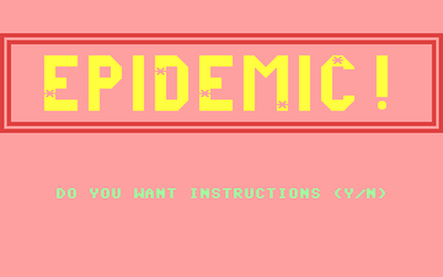 C64 GameBase Epidemic (Public_Domain)