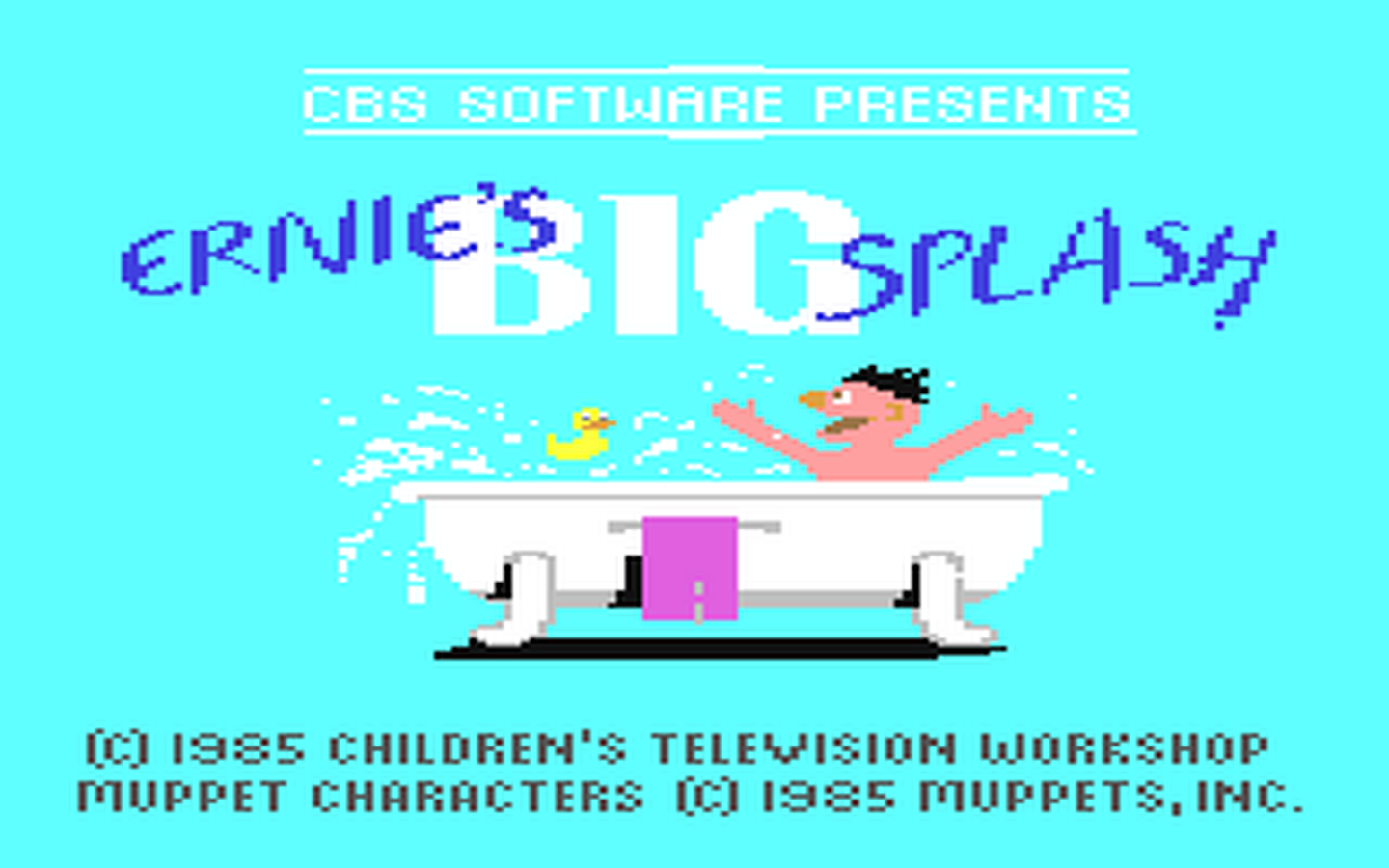 C64 GameBase Ernie's_Big_Splash Hi_Tech_Expressions 1987