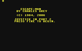 C64 GameBase Escape-Man (Public_Domain) 2006