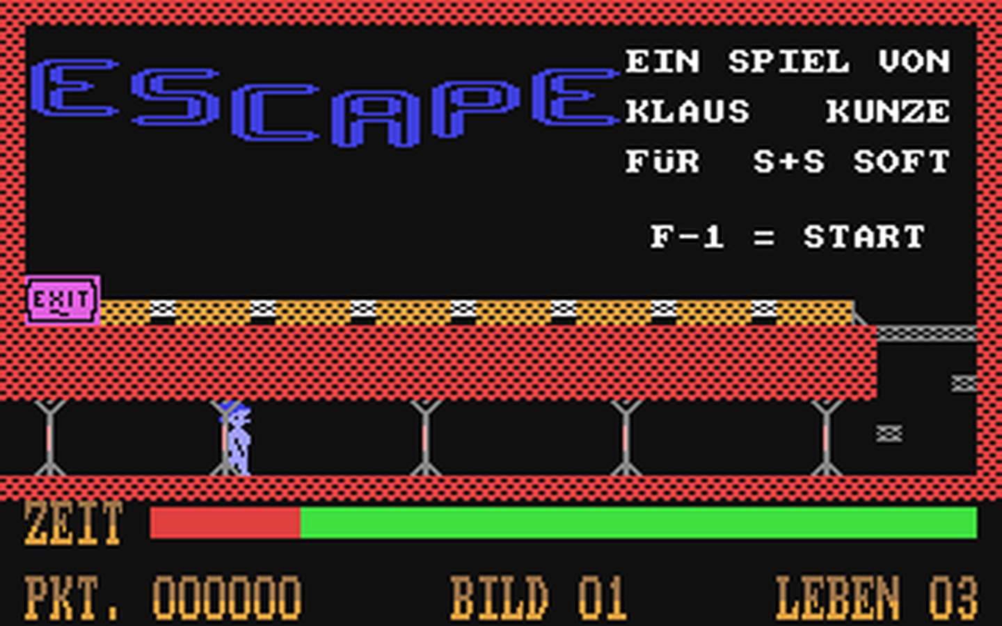 C64 GameBase Escape S+S_Soft_Vertriebs_GmbH 1986