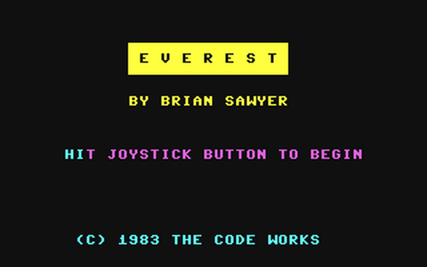 C64 GameBase Everest Osbourne/McGraw-Hill 1983
