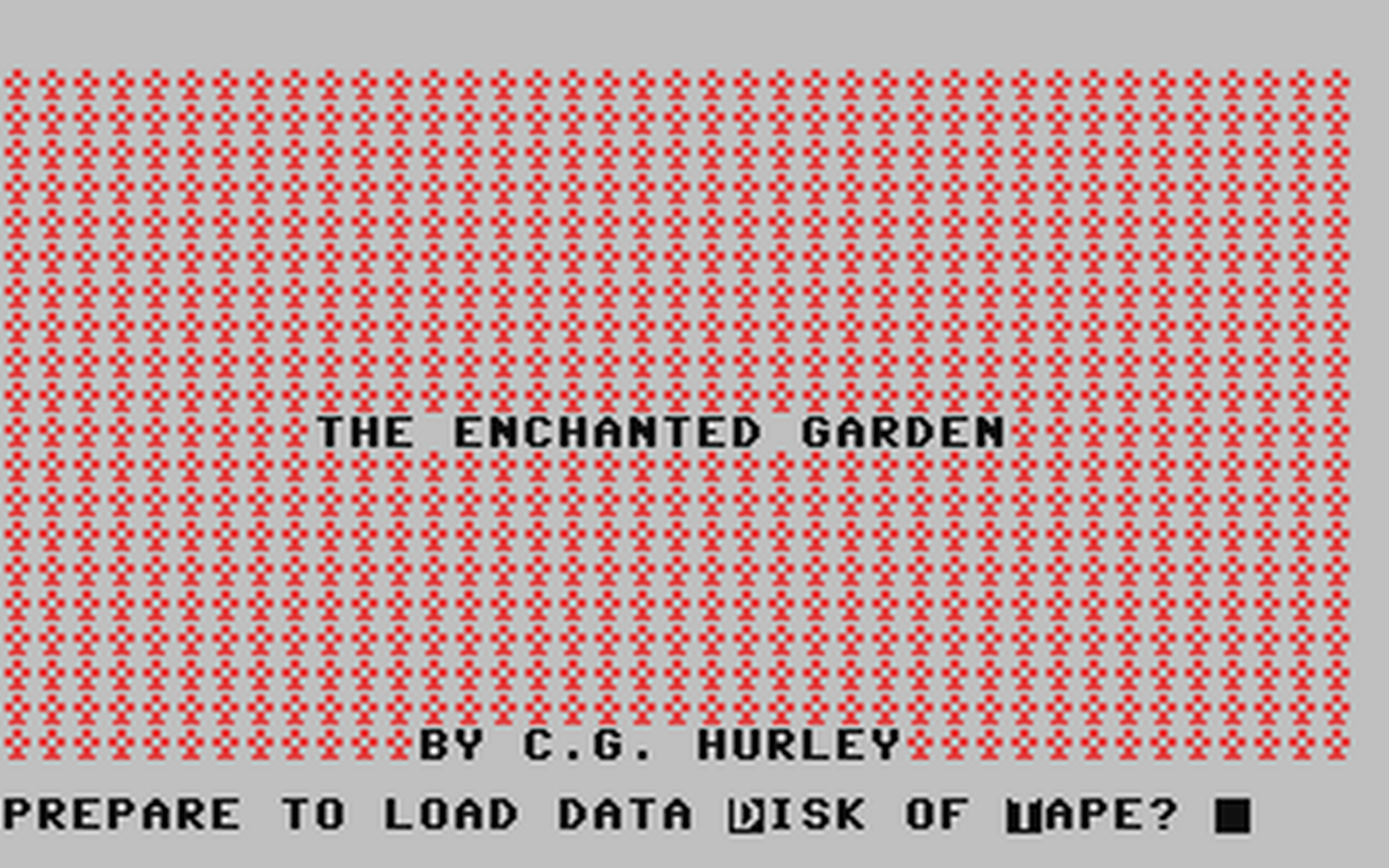 C64 GameBase Enchanted_Garden,_The (Public_Domain) 1988