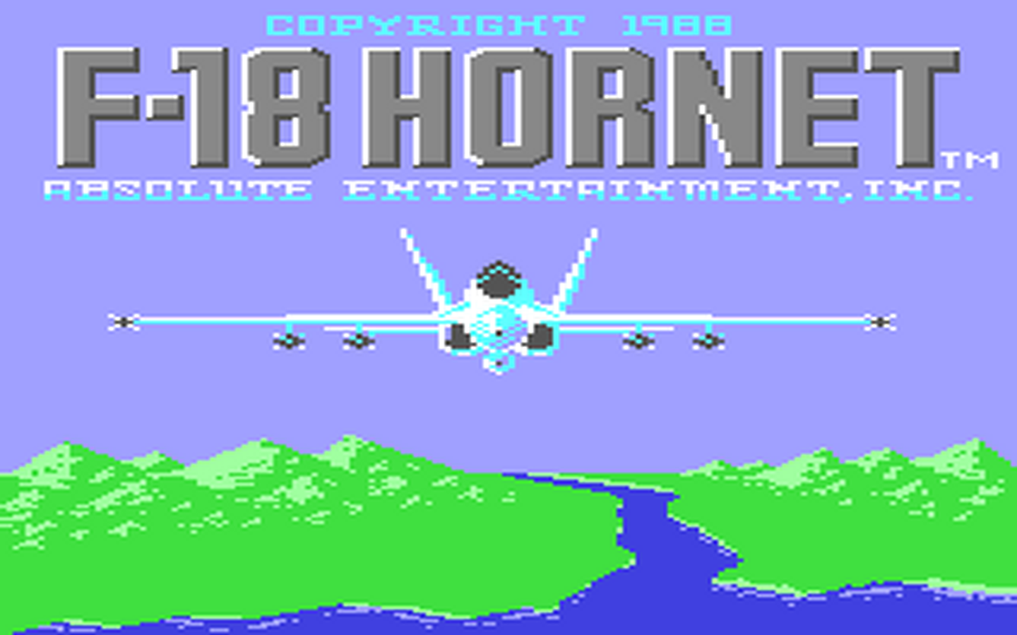 C64 GameBase F-18_Hornet Absolute_Entertainment,_Inc. 1988