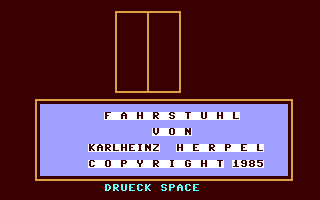 C64 GameBase Fahrstuhl (Public_Domain) 1985