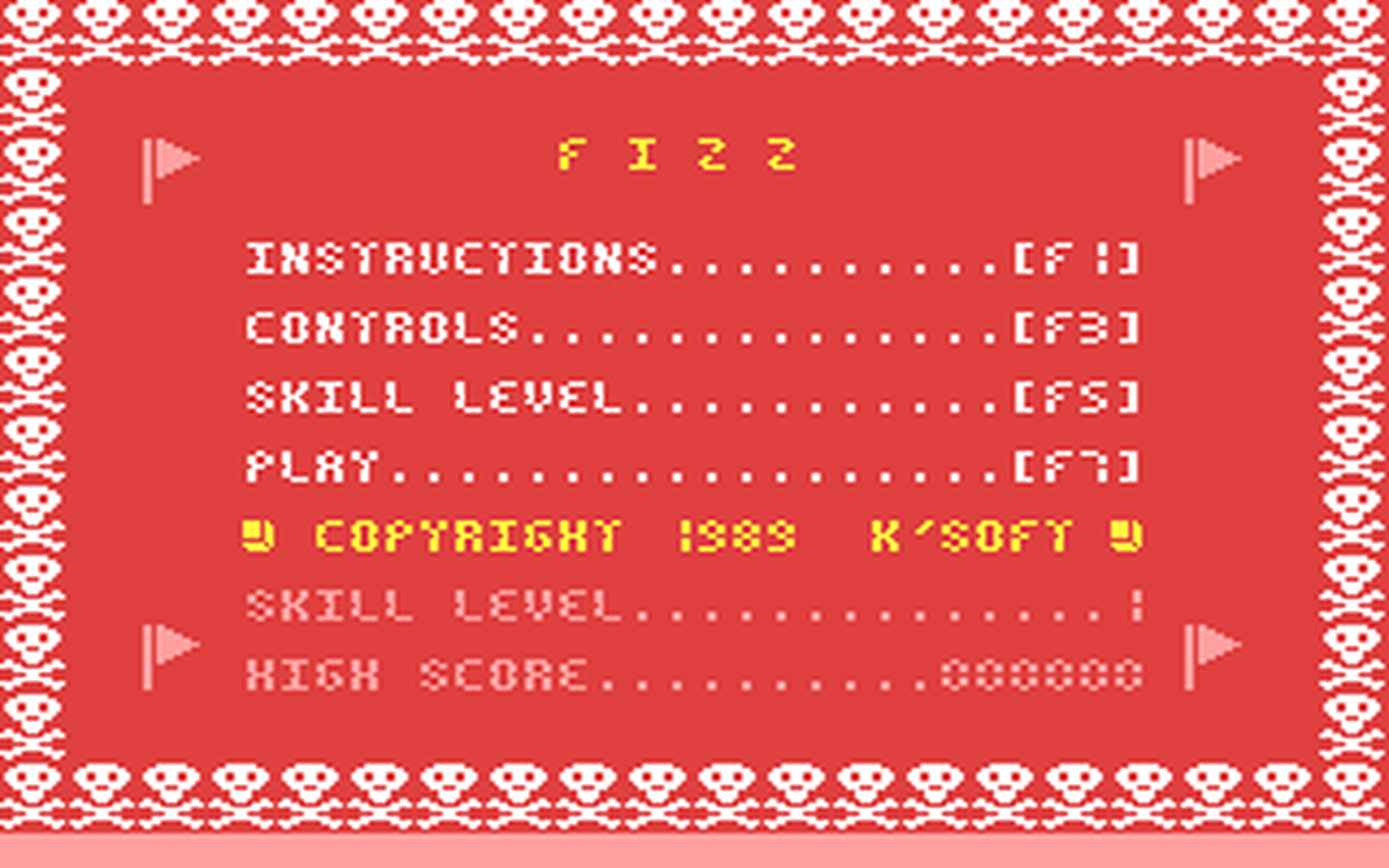 C64 GameBase Fizz_Bomb K'soft_Ltd. 1986