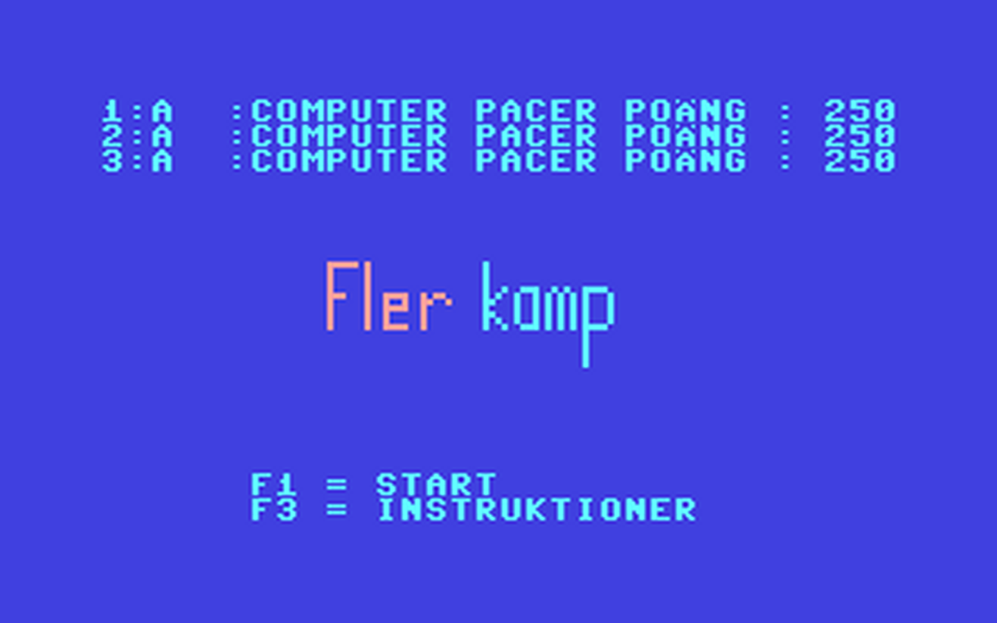 C64 GameBase Flerkamp Joystick 1987