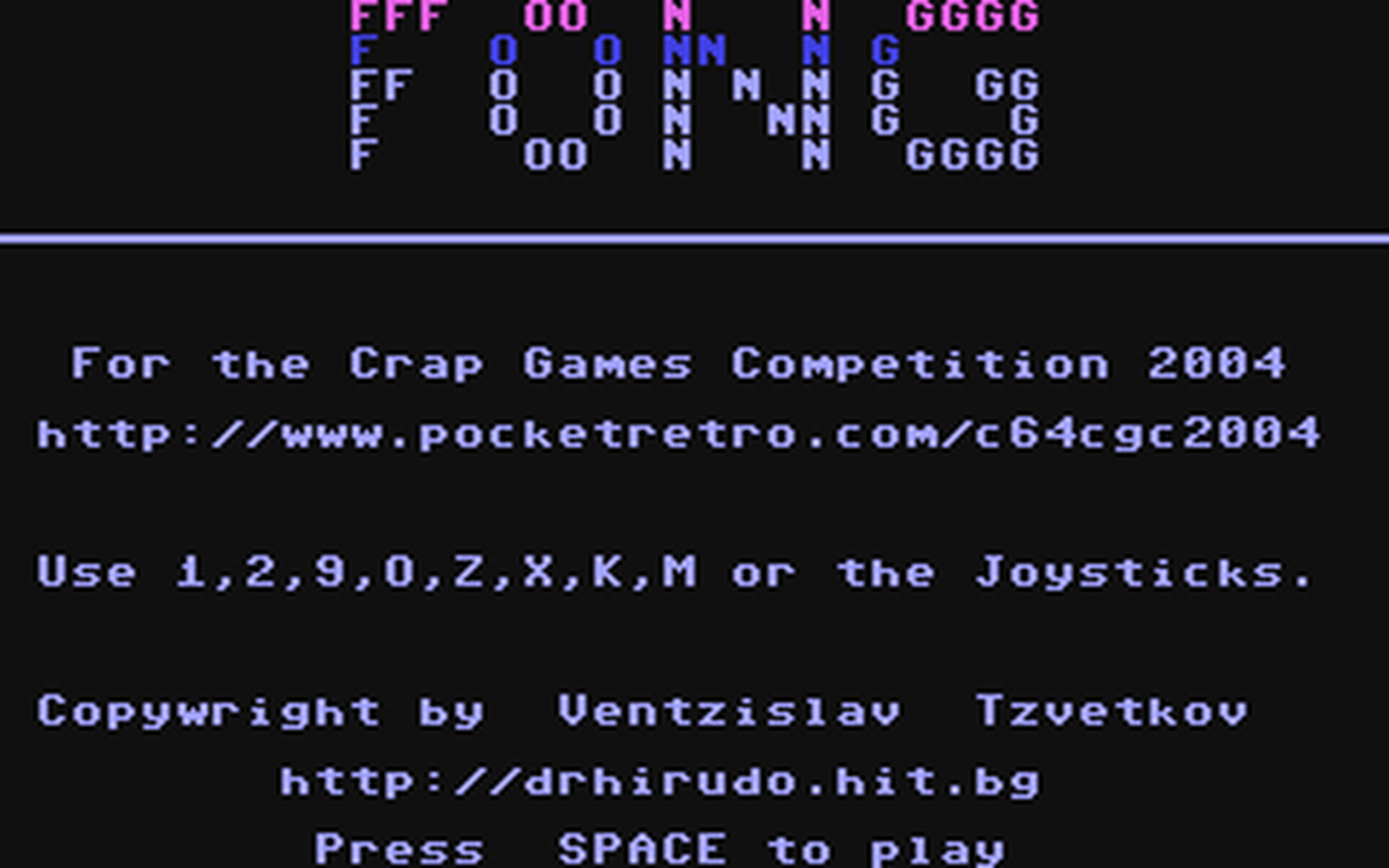 C64 GameBase Fong (Public_Domain) 2004