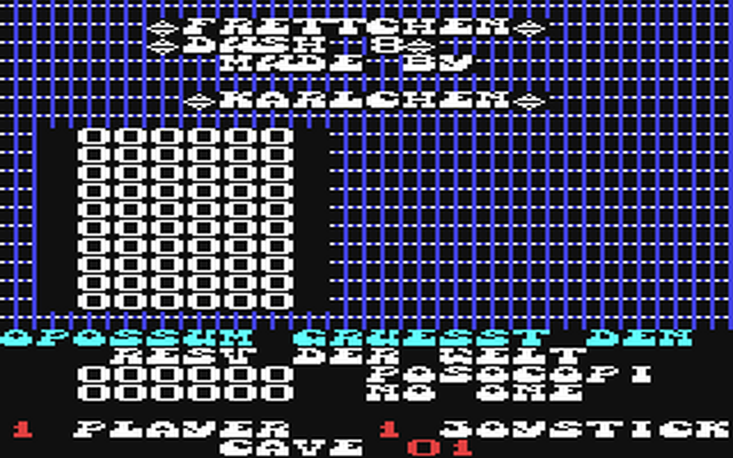 C64 GameBase Frettchen_Dash_08 (Not_Published) 1988