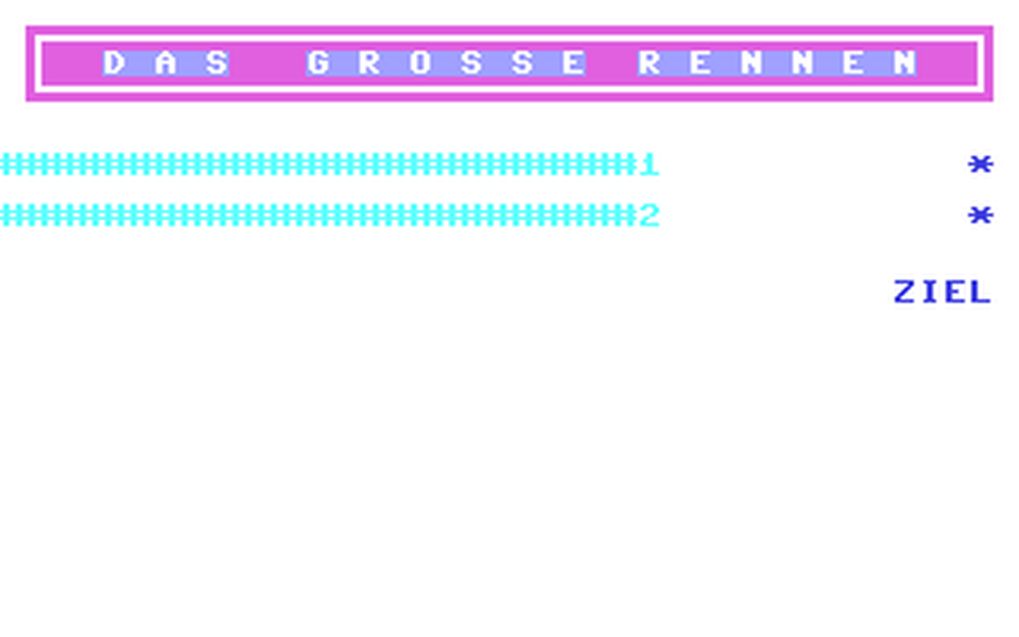 C64 GameBase Große_Rennen,_Das (Public_Domain) 1985