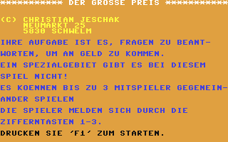 C64 GameBase Große_Preis,_Der