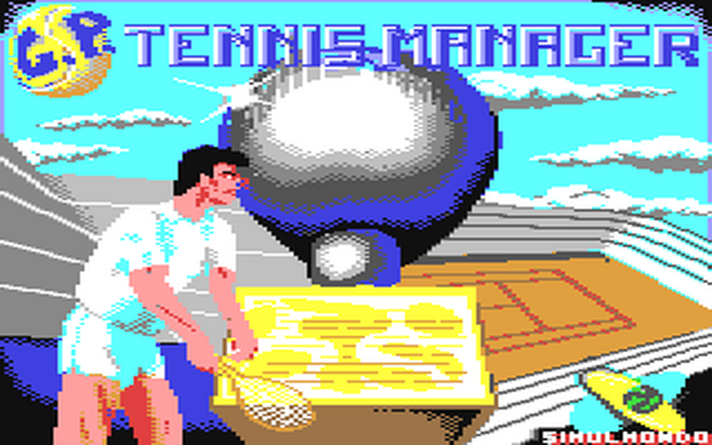 C64 GameBase GP_Tennis_Manager Simulmondo 1990