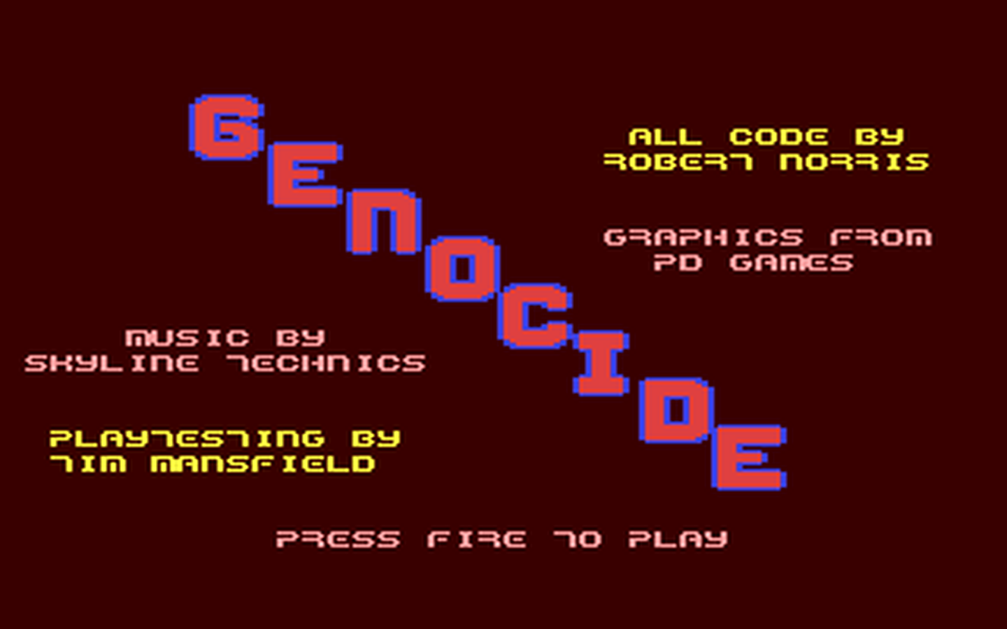 C64 GameBase Genocide