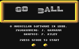 C64 GameBase Go_Ball Machillan_Software 1988