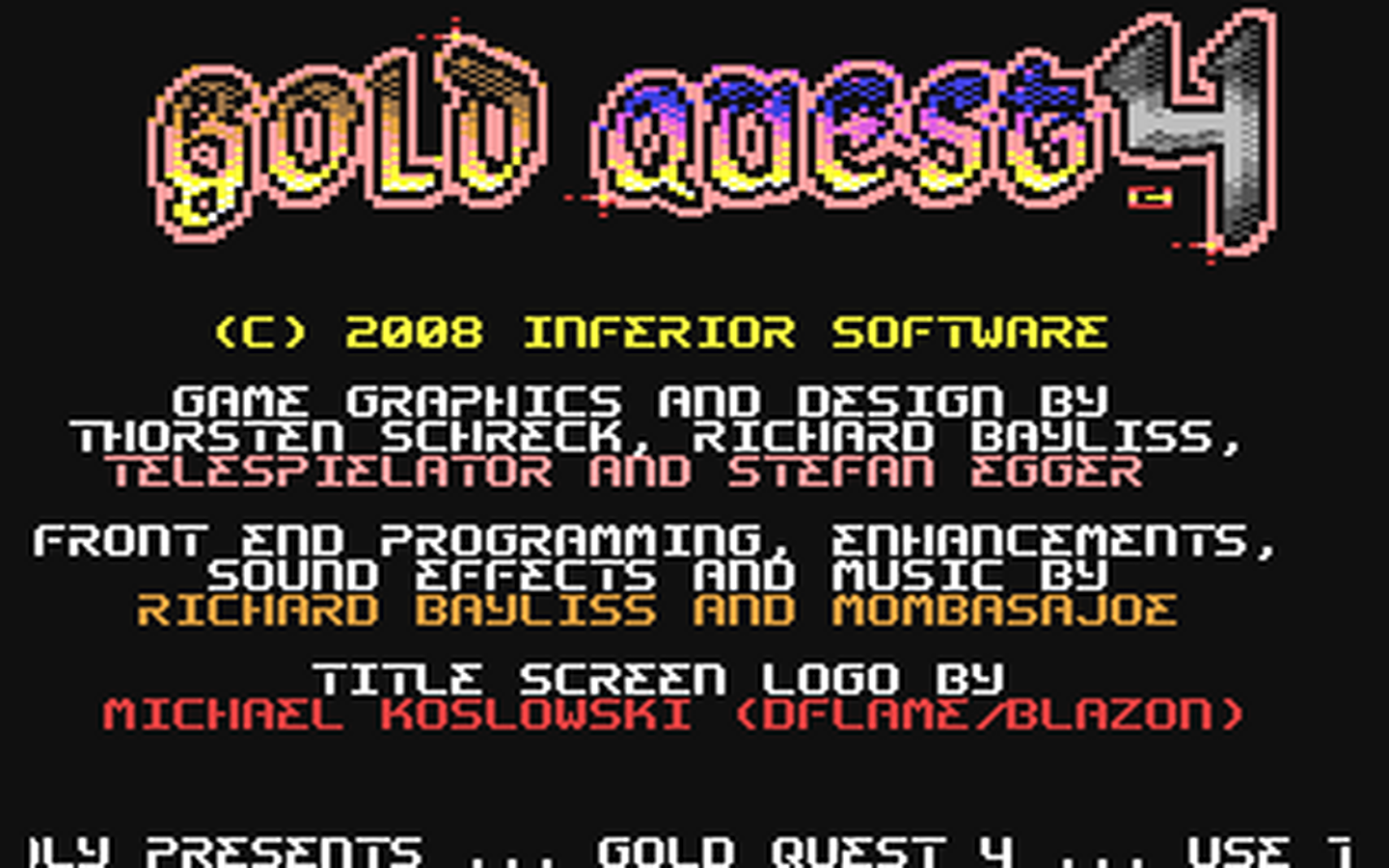 C64 GameBase Gold_Quest_IV Inferior_Software_International 2008