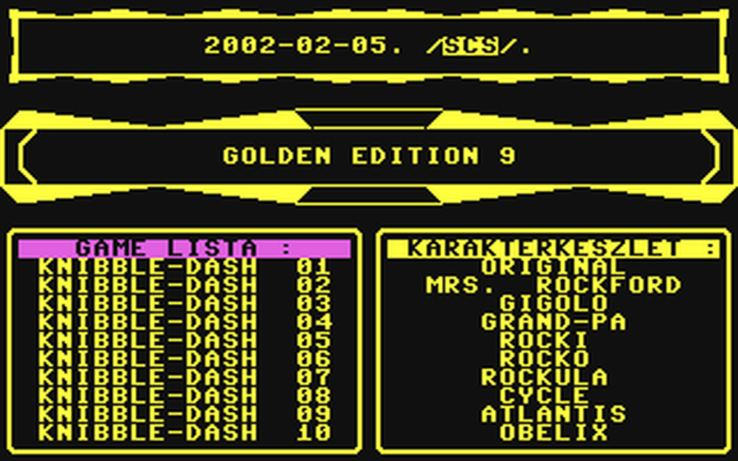 C64 GameBase Golden_Edition_09 (Not_Published) 2002