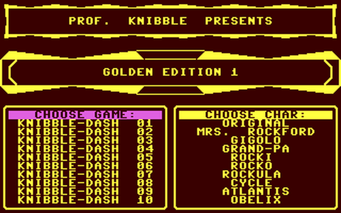 C64 GameBase Golden_Edition_I (Not_Published)