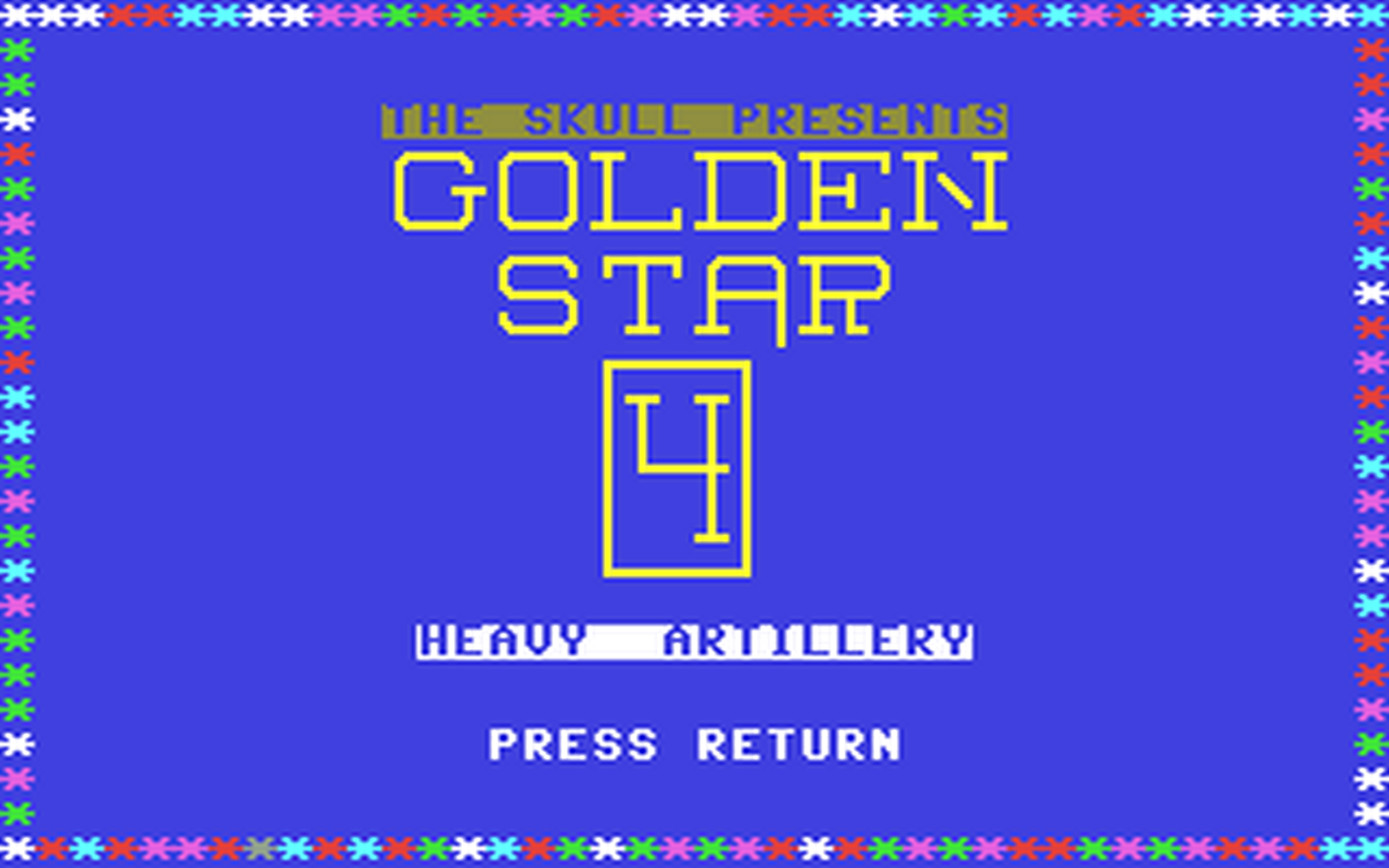 C64 GameBase Golden_Star_4_-_Heavy_Artillery (Public_Domain)