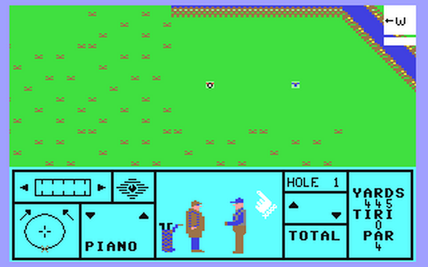 C64 GameBase Golf_Course Edizione_Logica_2000/Logica_2000