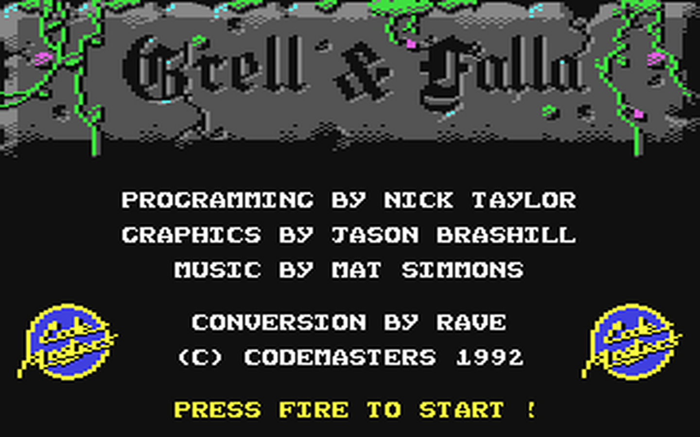 C64 GameBase Grell_&_Falla [Codemasters] 1993