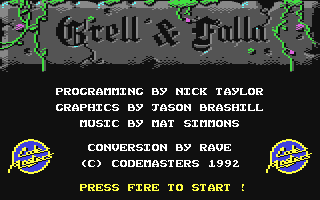 C64 GameBase Grell_&_Falla [Codemasters] 1993