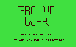 C64 GameBase Ground_War