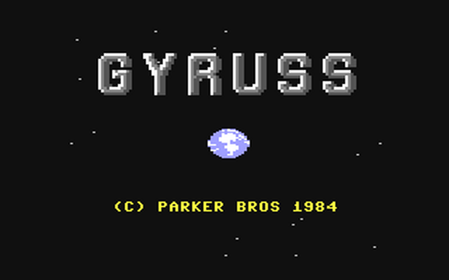 C64 GameBase Gyruss Parker_Brothers 1984