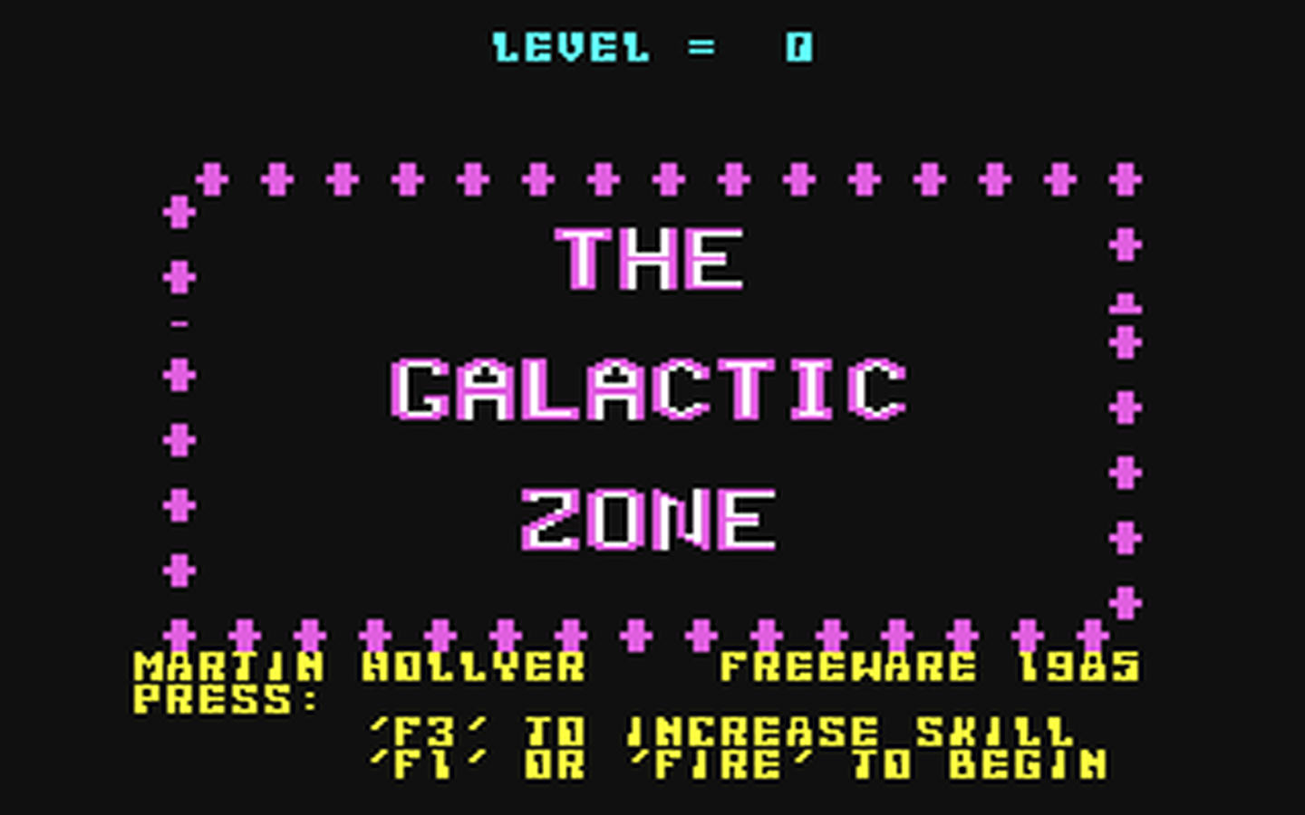 C64 GameBase Galactic_Zone,_The (Public_Domain) 1985