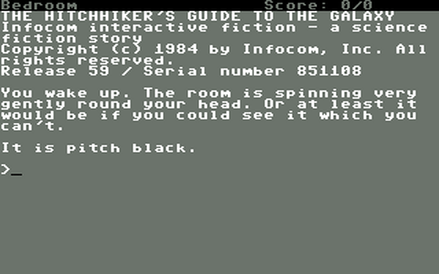 C64 GameBase Hitchhiker's_Guide_to_the_Galaxy,_The Infocom 1984