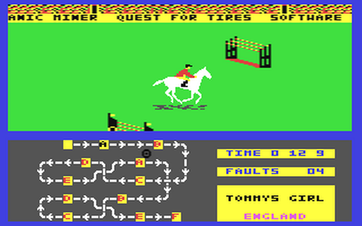 C64 GameBase Harvey_Smith_Showjumper Software_Projects_Ltd. 1985