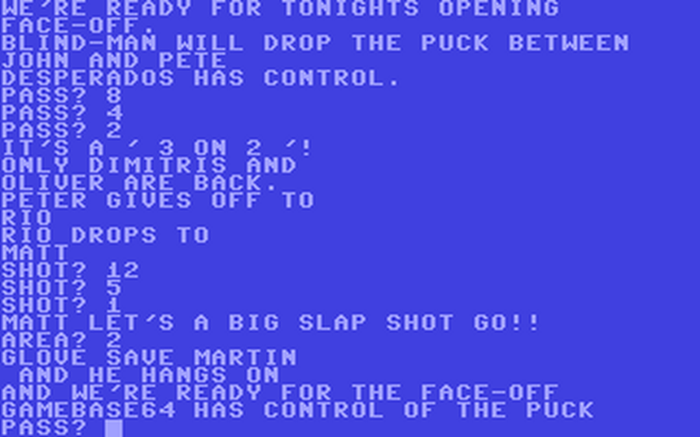 C64 GameBase Hockey Creative_Computing 1978